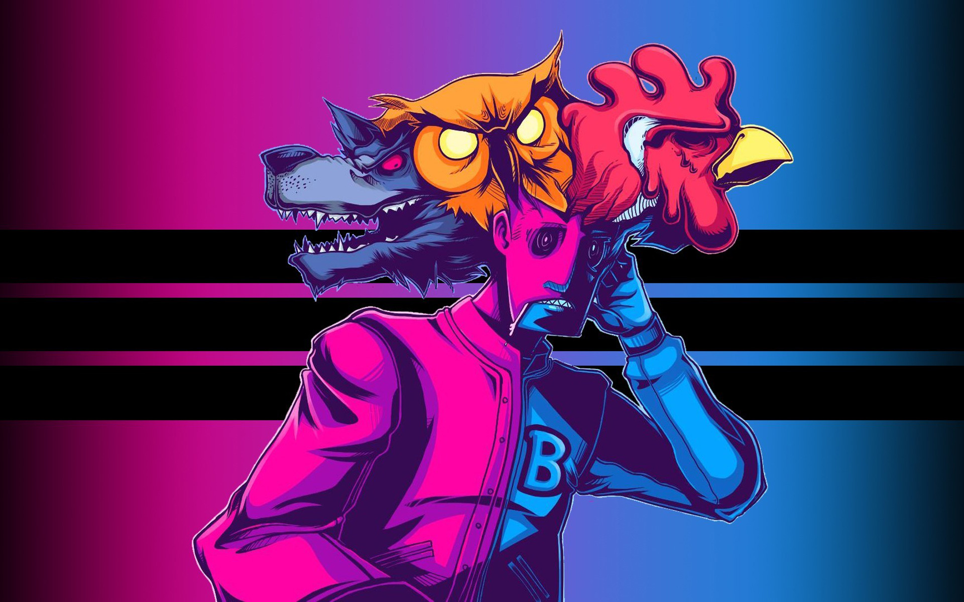 Free Hotline Miami Wallpaper In - Hotline Miami Wallpaper 4k - HD Wallpaper 