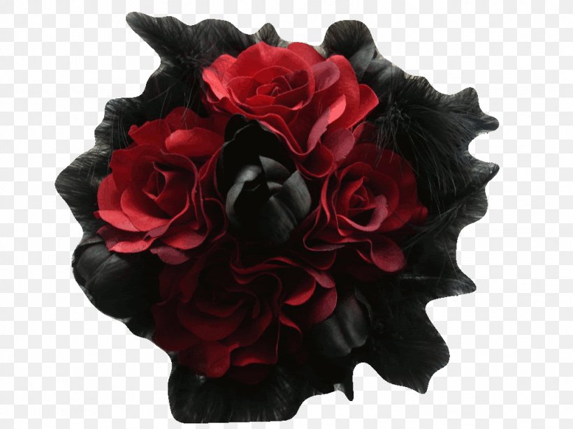 Black Rose Desktop Wallpaper Flower Red, Png, 1024x768px, - Red And Black Flower Png - HD Wallpaper 
