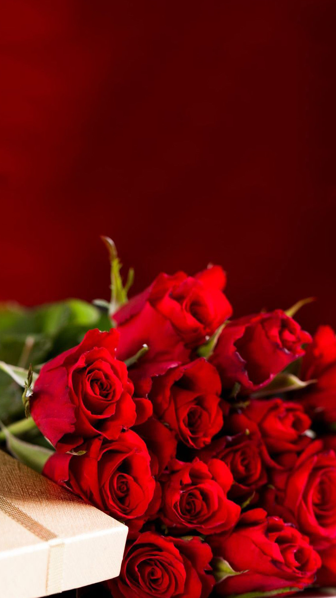 1080x1920, Red Roses Bouquet Valentines Day Gift Android - Roses Bouquet - HD Wallpaper 
