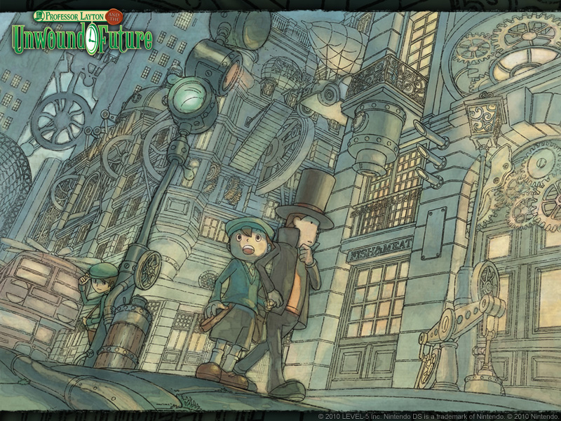 Professor Layton Poster - HD Wallpaper 