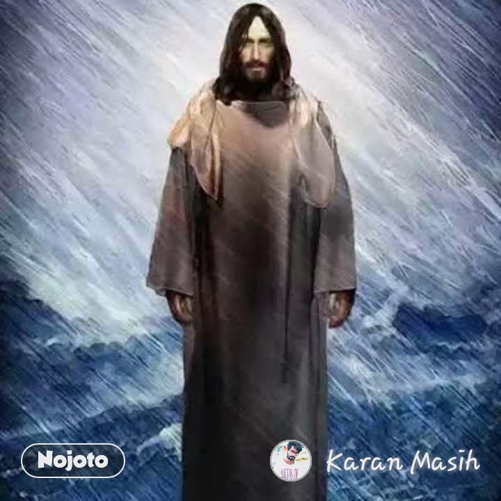 Jesus Standing In The Storm - HD Wallpaper 