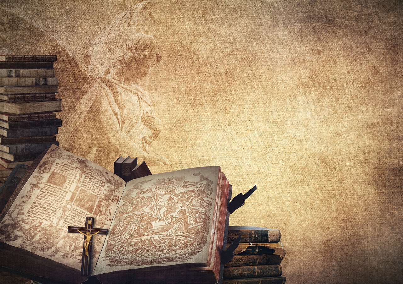 Old Books - HD Wallpaper 