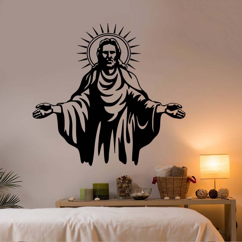 Jesus Christ Decal Sticker - HD Wallpaper 