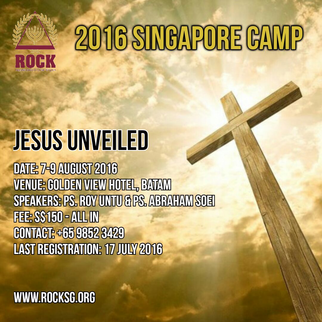 2016 Rock Singapore Camp Jesus Unveiled - Mark 8 31 38 - HD Wallpaper 