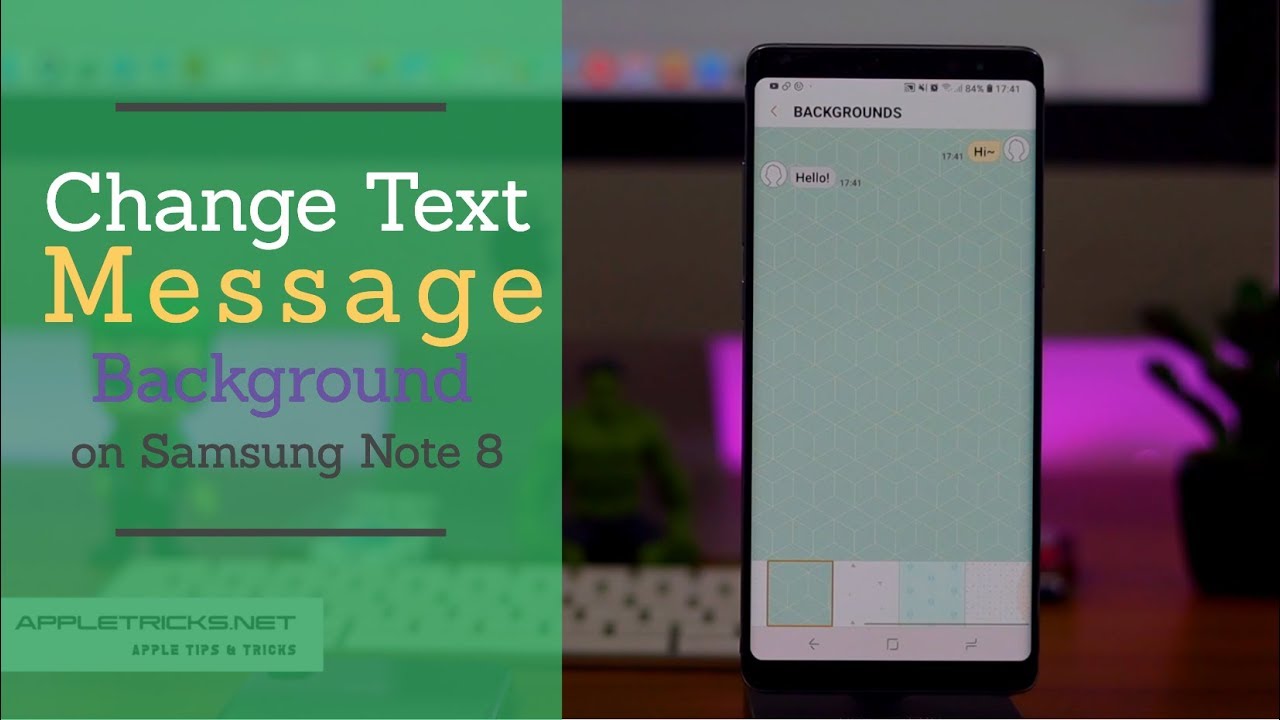 Message Background Note 8 - HD Wallpaper 