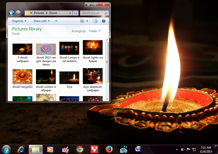 Diwali Theme For Windows - Diwali Wishes - HD Wallpaper 