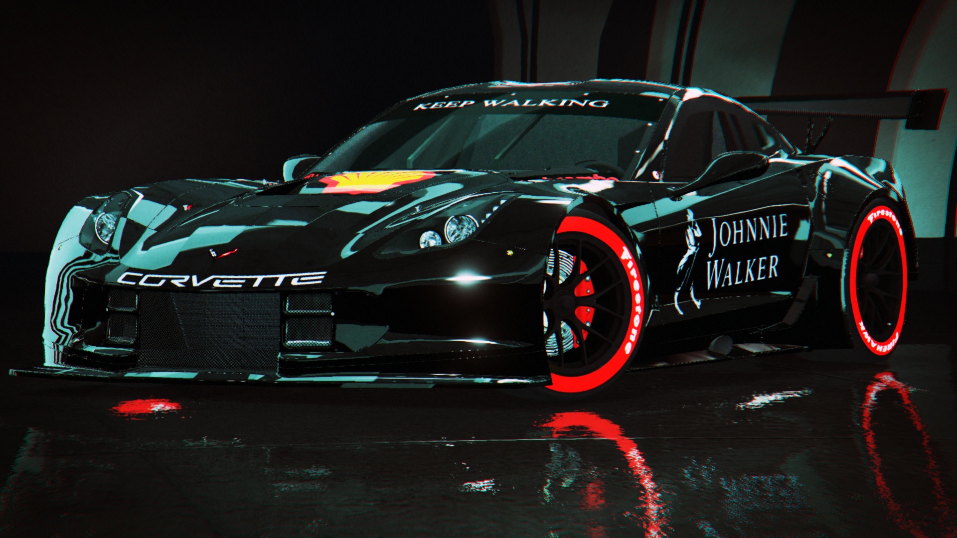 Assetto Corsa Corvette C7r Skin - HD Wallpaper 