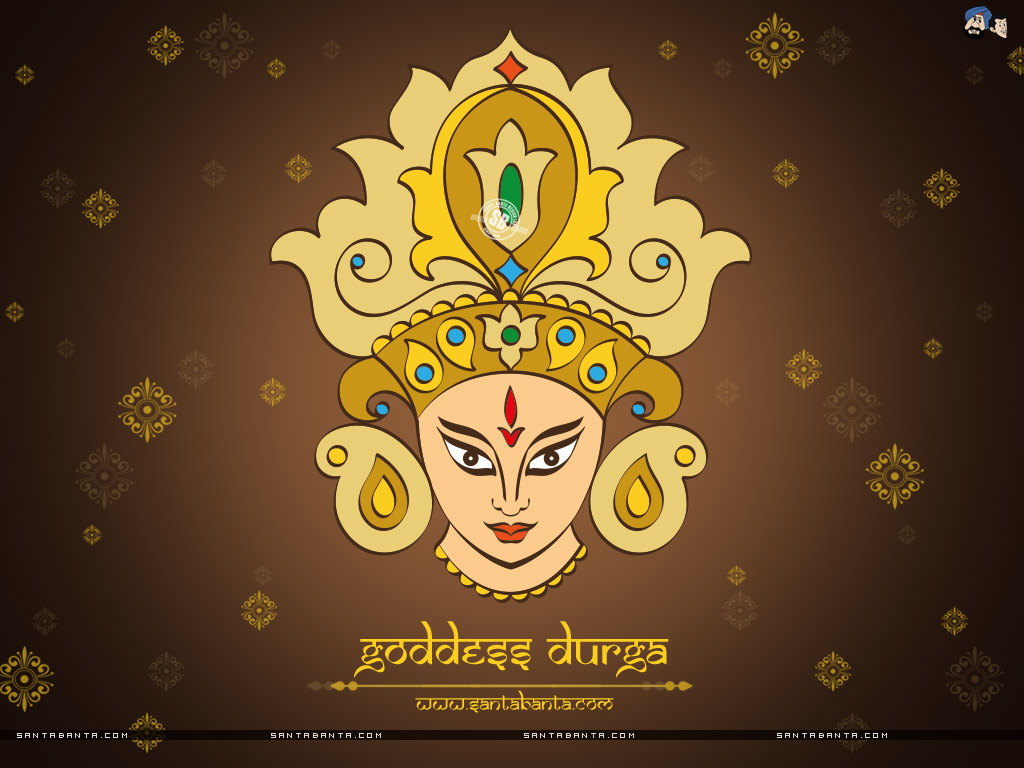 Goddess Durga - Indian Goddess - HD Wallpaper 