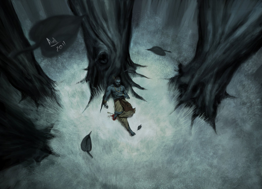 Krishna Death Deviantart - HD Wallpaper 