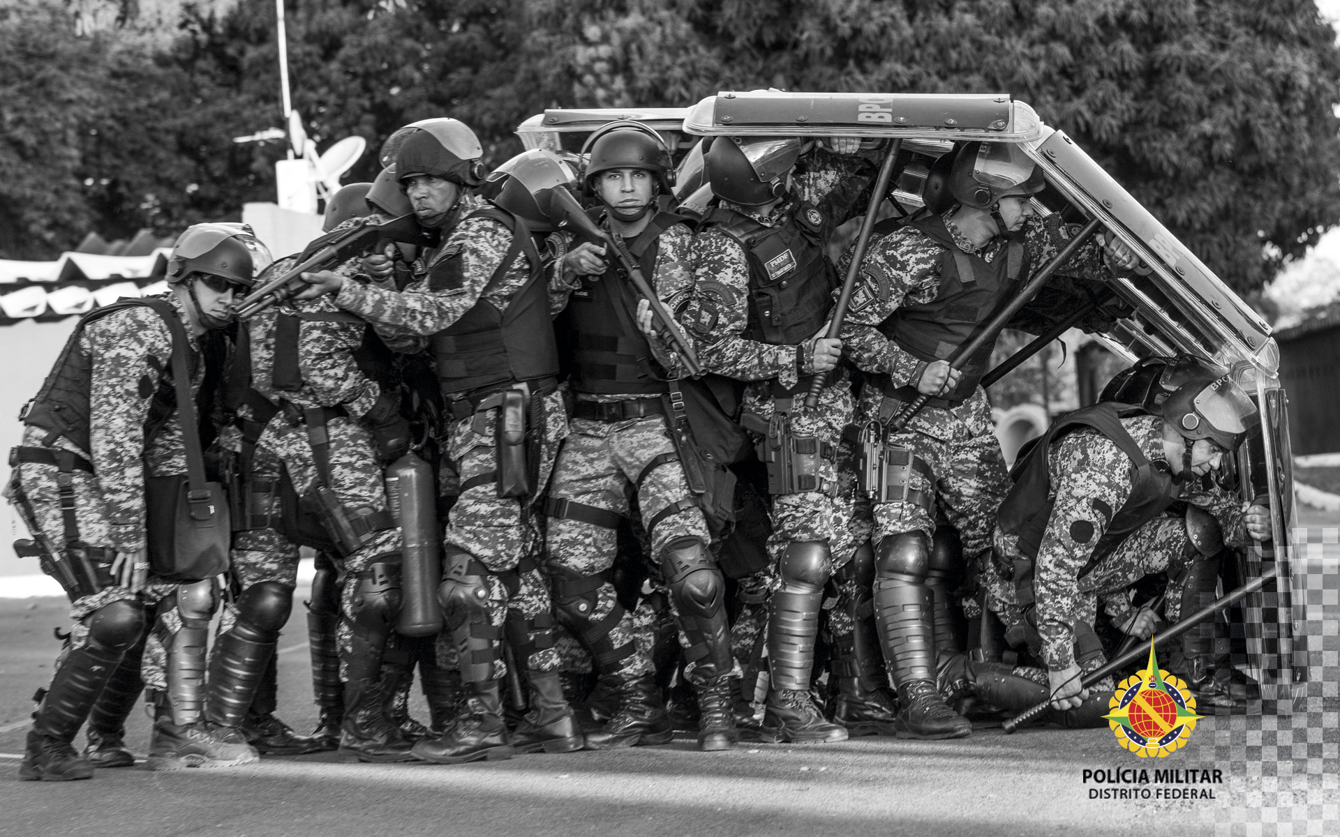 Papel De Parede Policia Militar - HD Wallpaper 