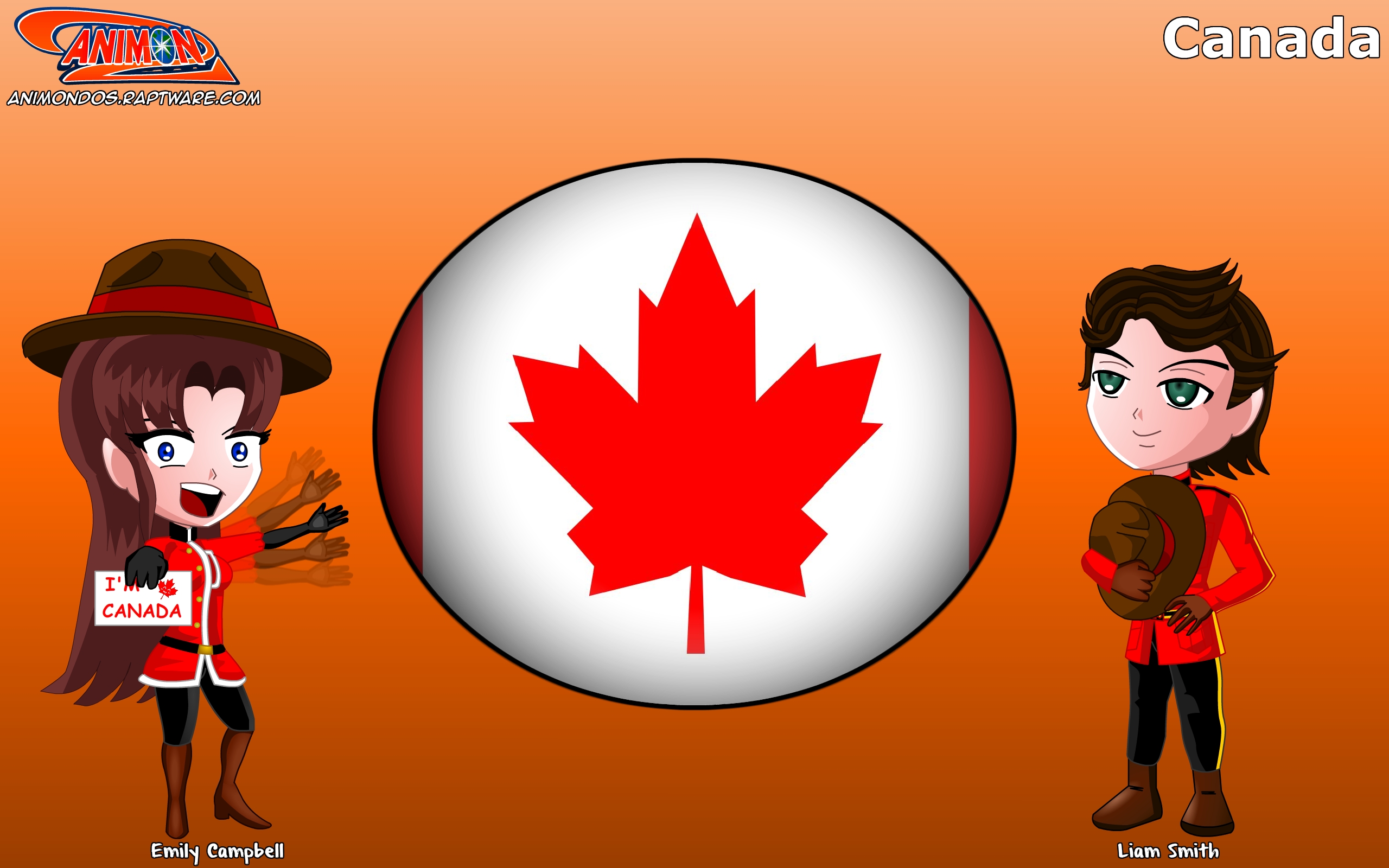 Wallpaper Del Traje Típico De Canadá - Canadian Flag - HD Wallpaper 