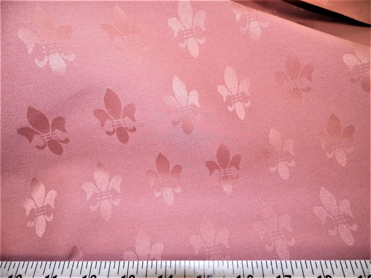 Pink Fleur De Lis Fabric - HD Wallpaper 