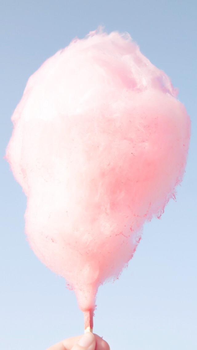 Pink Cotton Candy Aesthetic - HD Wallpaper 