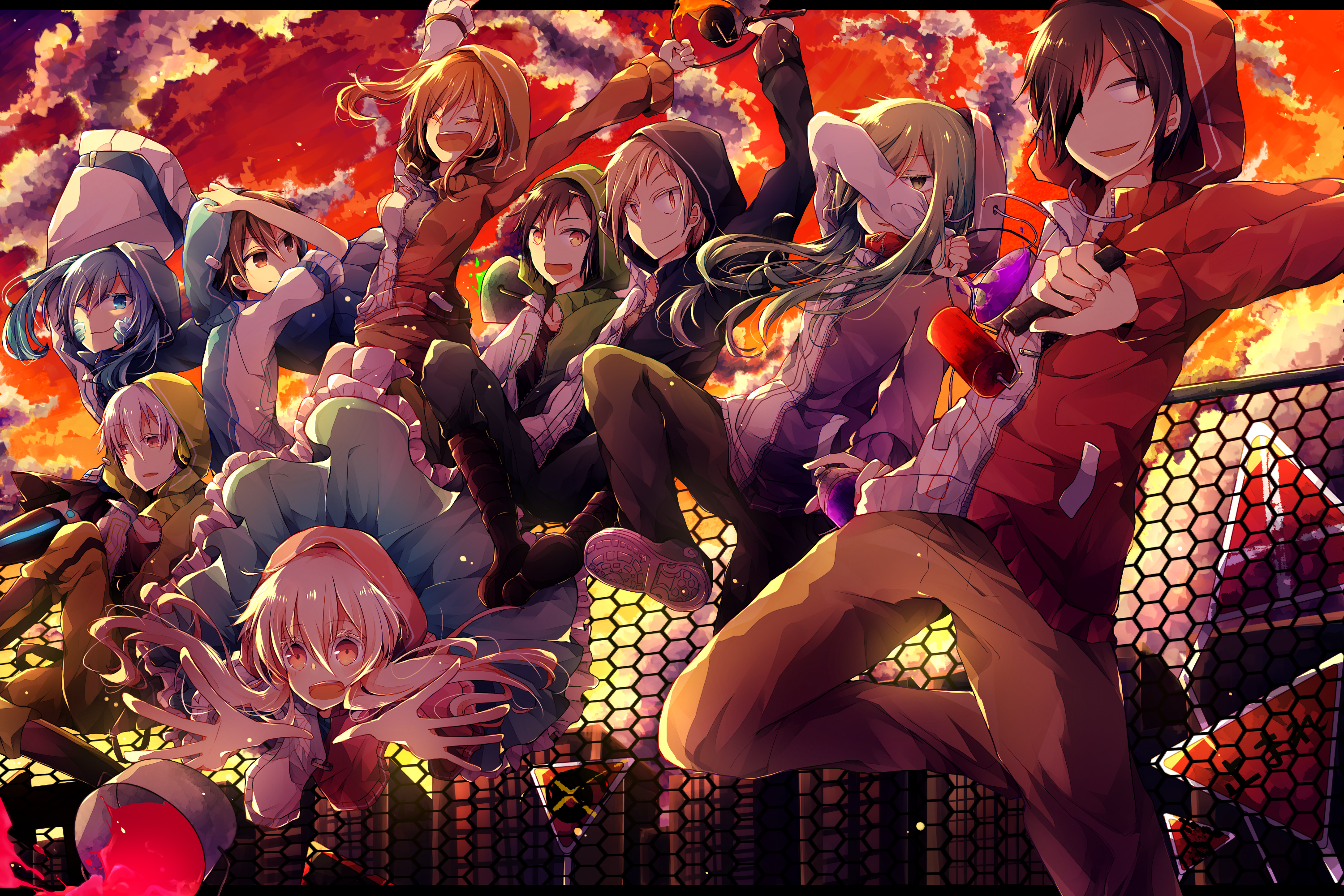 Mekaku City Actors Kano Shuuya - HD Wallpaper 