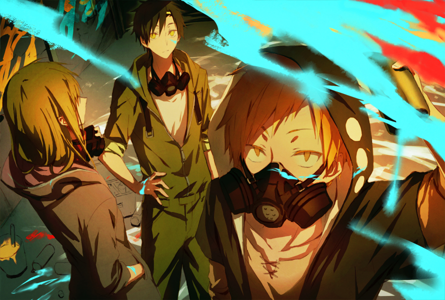 2013 11 12 - Mekakucity Actors Fanart - HD Wallpaper 