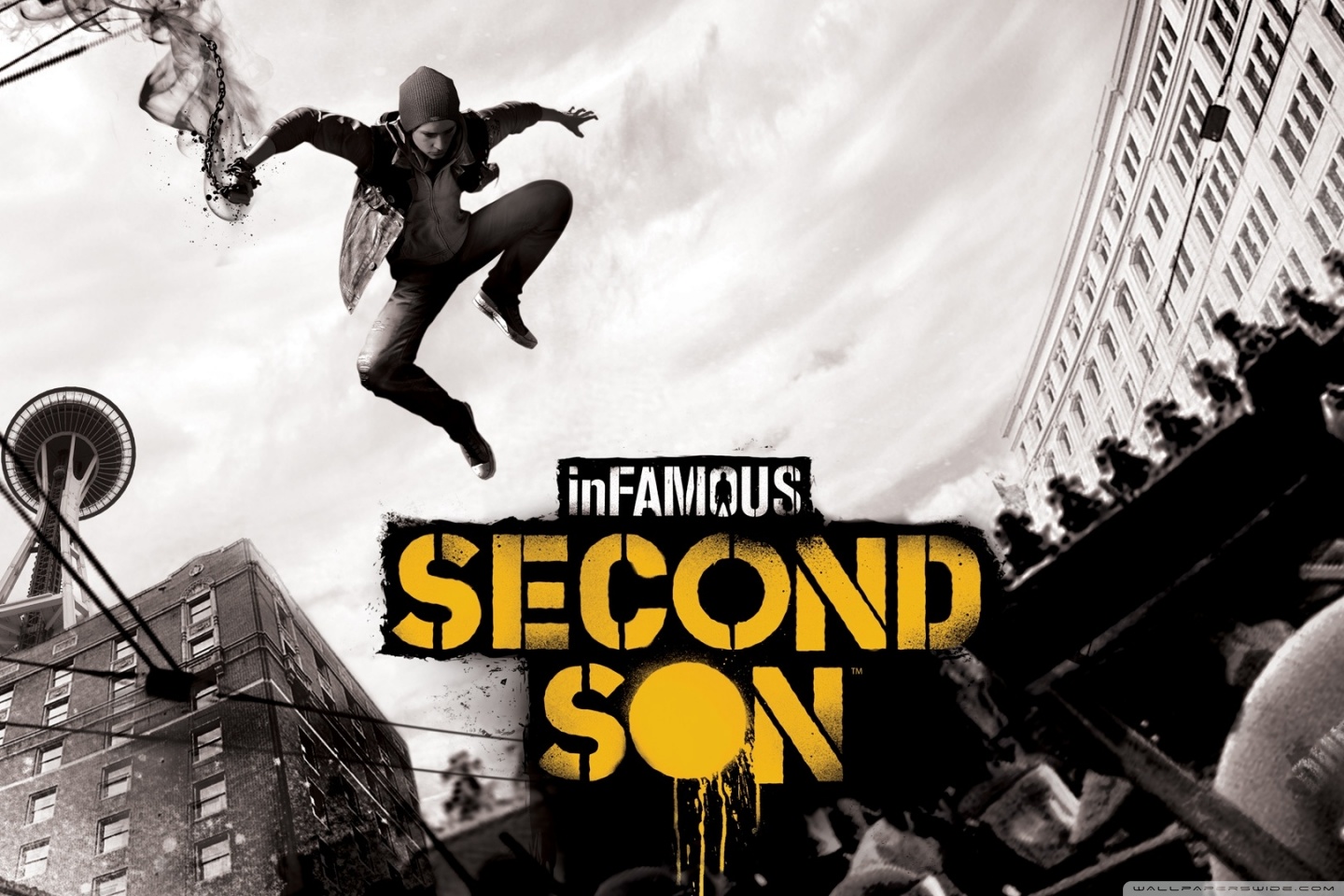 Infamous Second Son Wallpaper Ipad - HD Wallpaper 
