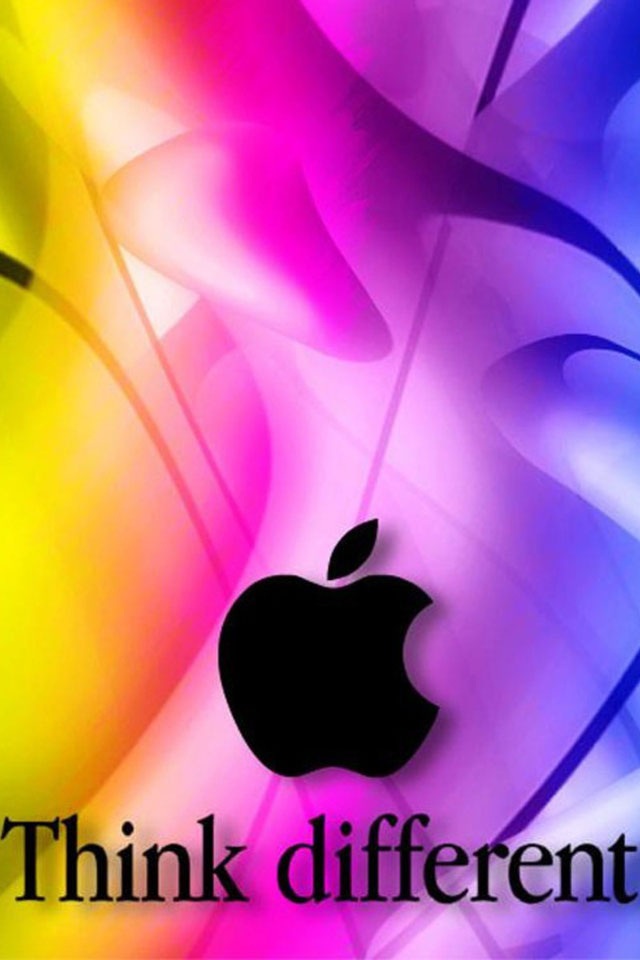 Apple Think Different Iphone - HD Wallpaper 