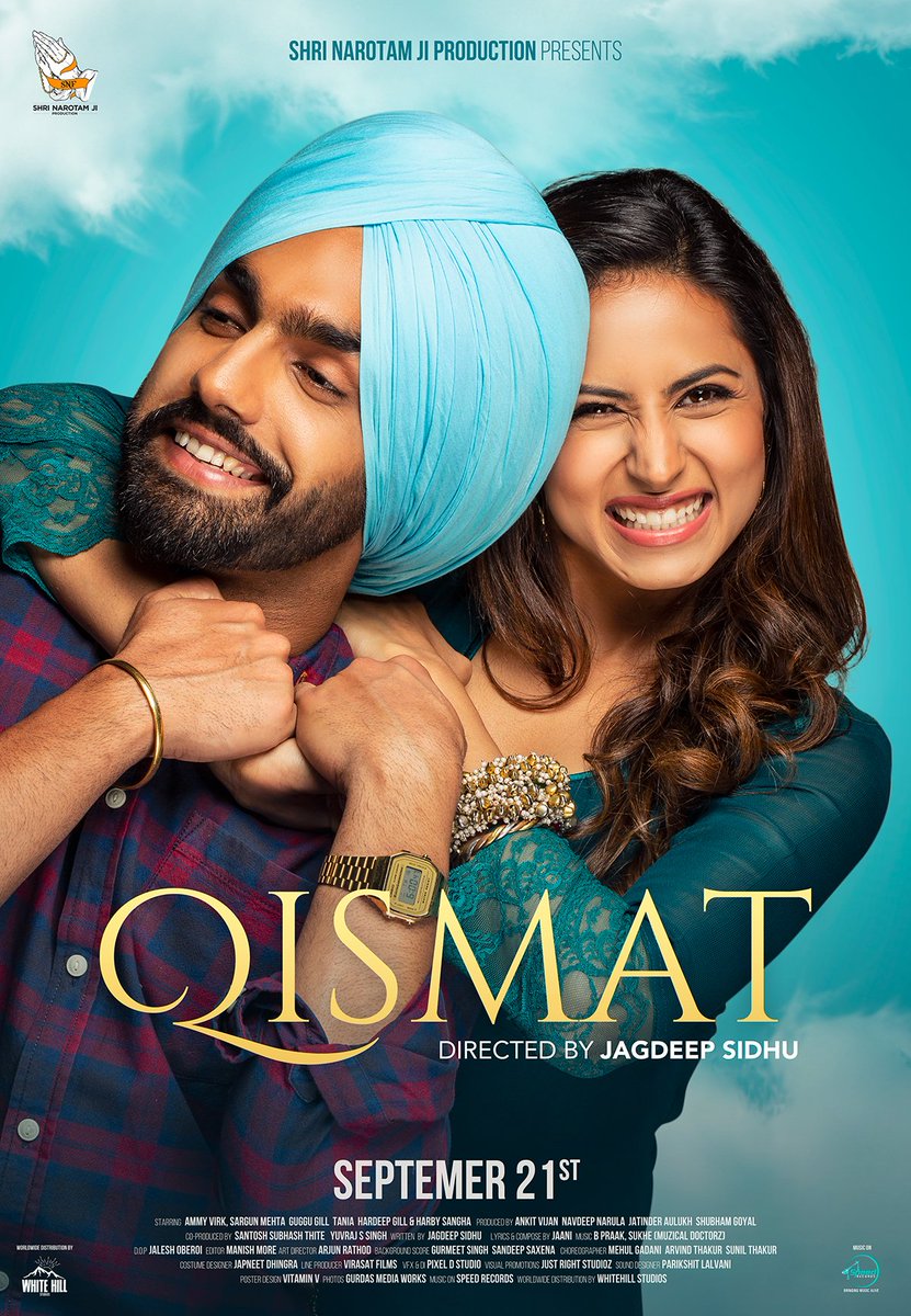 Qismat Punjabi Movie Poster - HD Wallpaper 