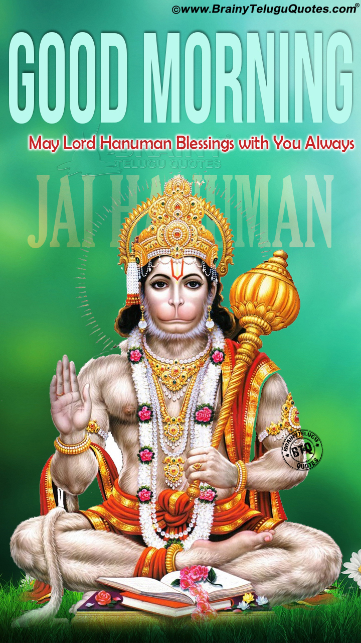 Lord Hanuman Hd Wallpapers Free Download, Hanuman Blessings - Good Morning Tuesday Hindu - HD Wallpaper 
