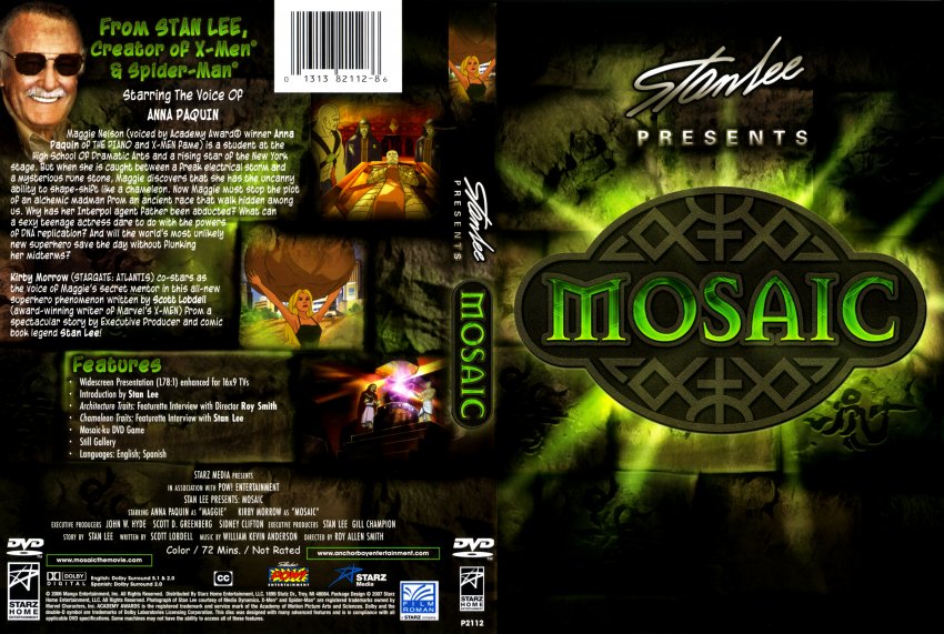 Mosaic - Stan Lee Presents Mosaic Dvd - HD Wallpaper 