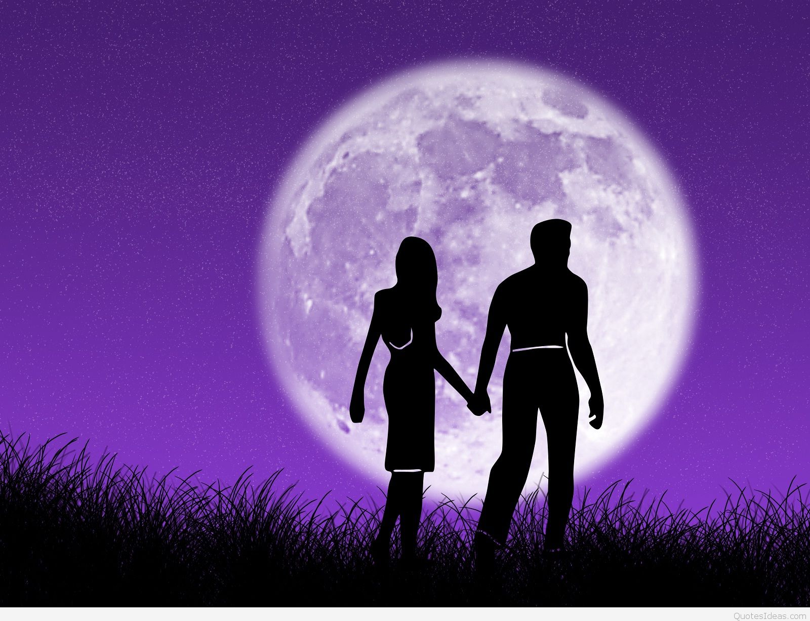 Gud Morning Love Couple Wallpaper Hd Good Morning Love - Good Night Moon Love - HD Wallpaper 