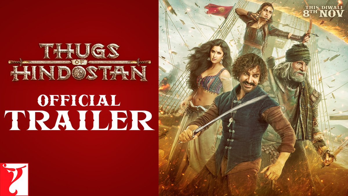 Thugs Of Hindostan 2018 - HD Wallpaper 