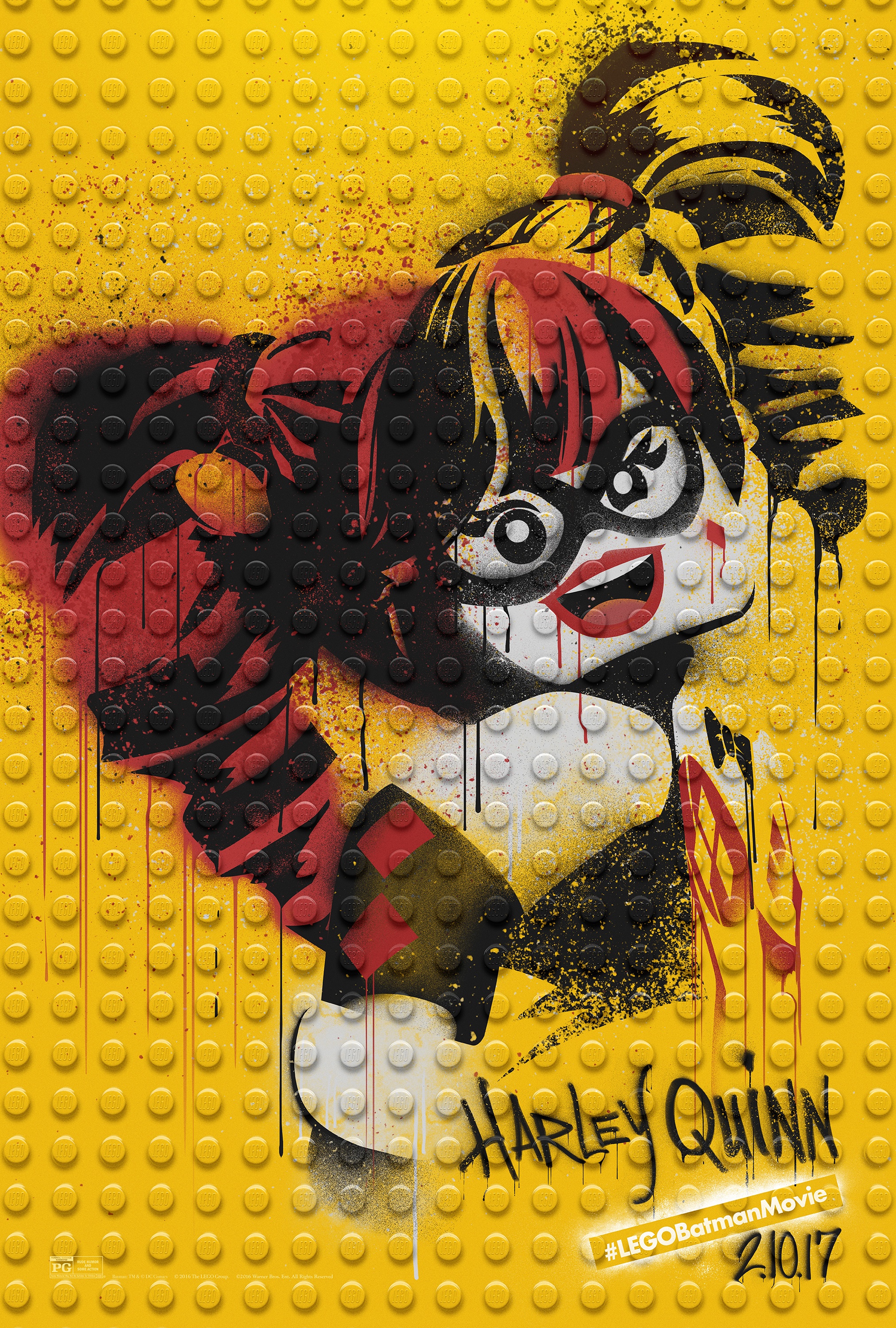 Lego Batman Movie Harley Quinn - HD Wallpaper 