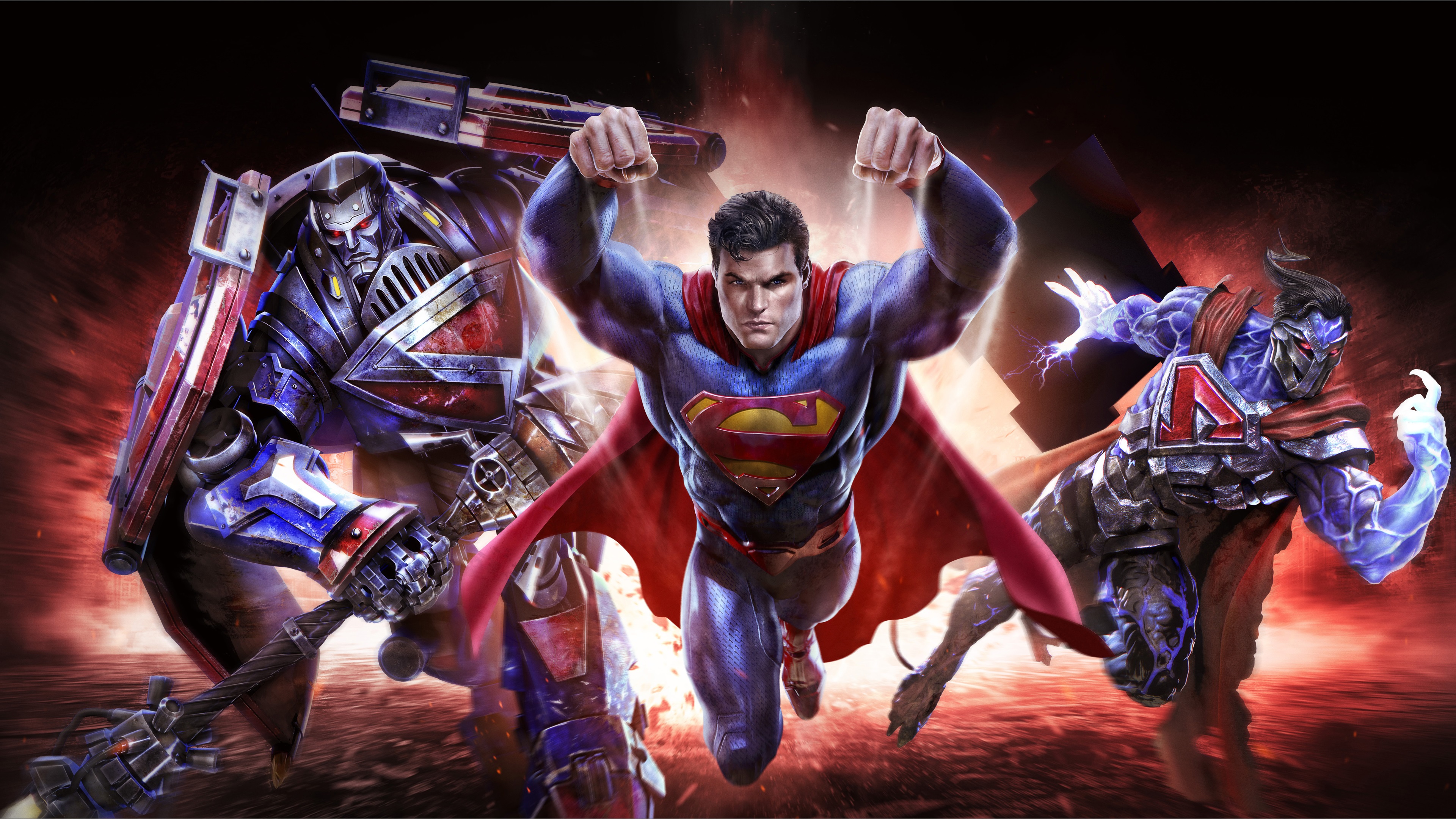 Wallpaper Dc Comics, Warner Games, Superman - Crisis On Infinite Earths Wallpaper 4k - HD Wallpaper 