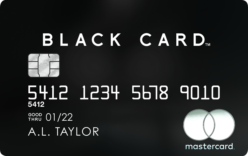 Black Card Front Image - Black Card - HD Wallpaper 