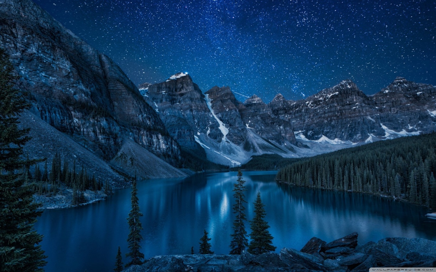 Moraine Lake - HD Wallpaper 