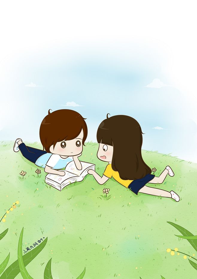 Cute Cartoon Couple Instagram - 658x930 Wallpaper - teahub.io