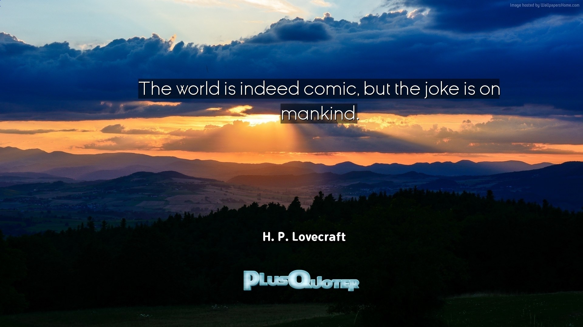 Download Wallpaper With Inspirational Quotes The World - Evening - HD Wallpaper 