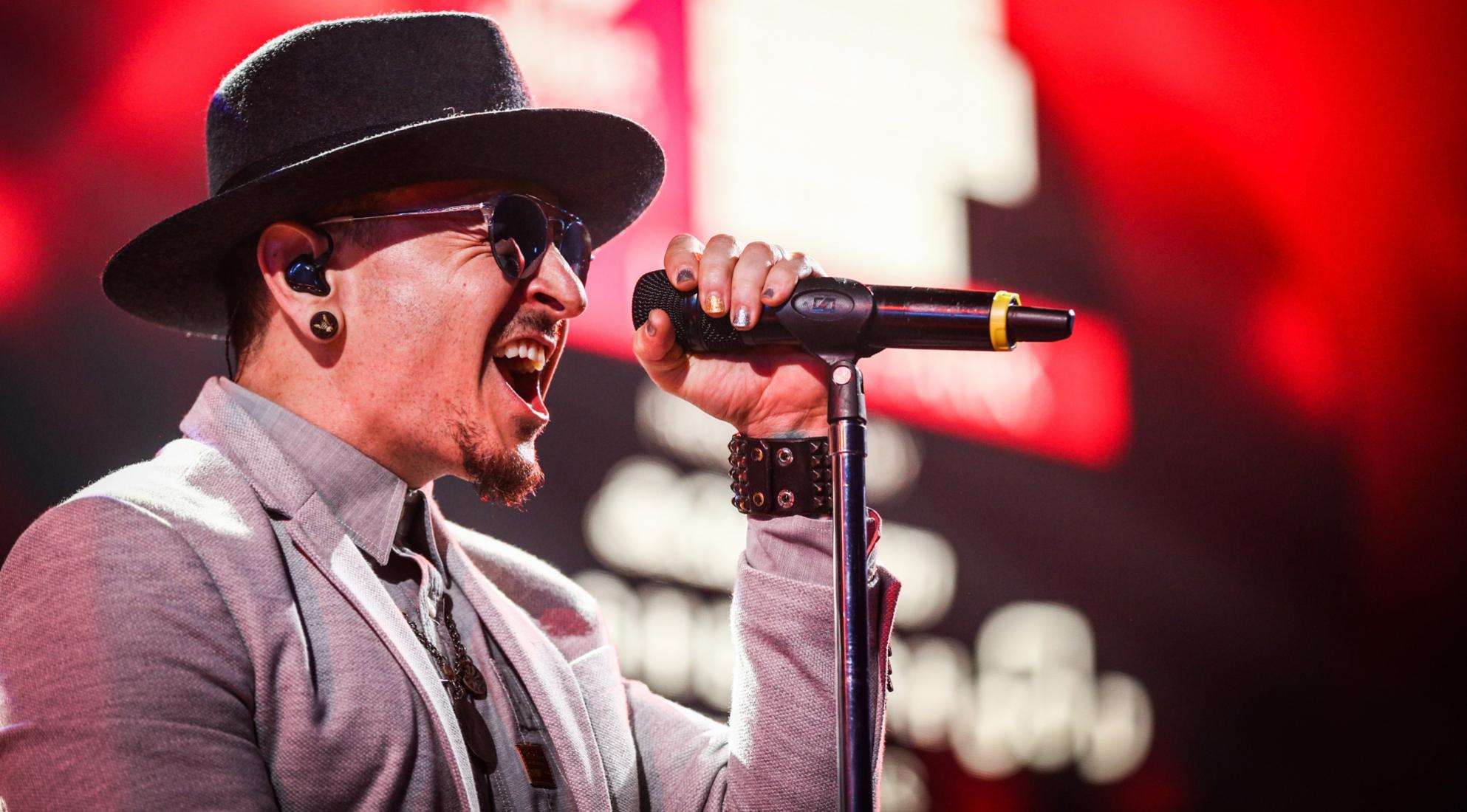 Linkin Park Frontman Linkin Park - Chester Bennington Jimmy Kimmel Live - HD Wallpaper 