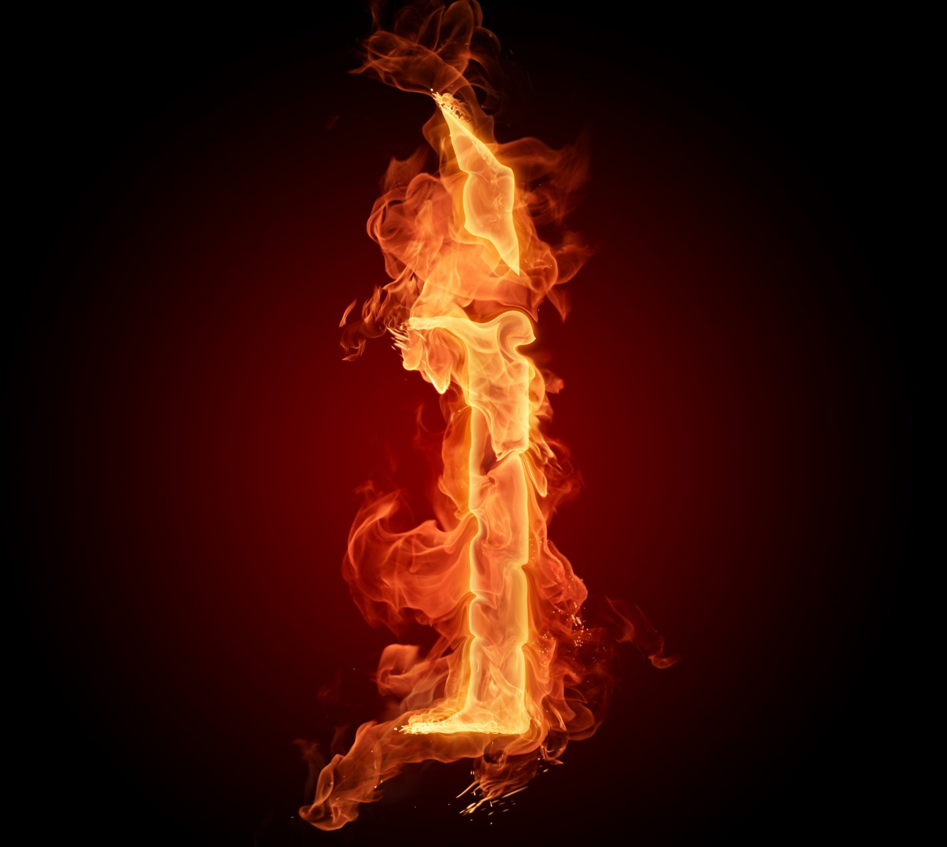 Wallpaper Fire Flame I Hd Wallpaper - Fire And Ice Letter - HD Wallpaper 