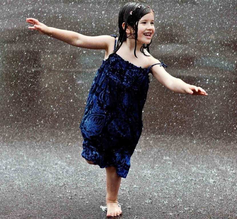 Girl In Rain Profile Dp For Whatsapp And Facebook - Dp For Whatsapp Girls - HD Wallpaper 