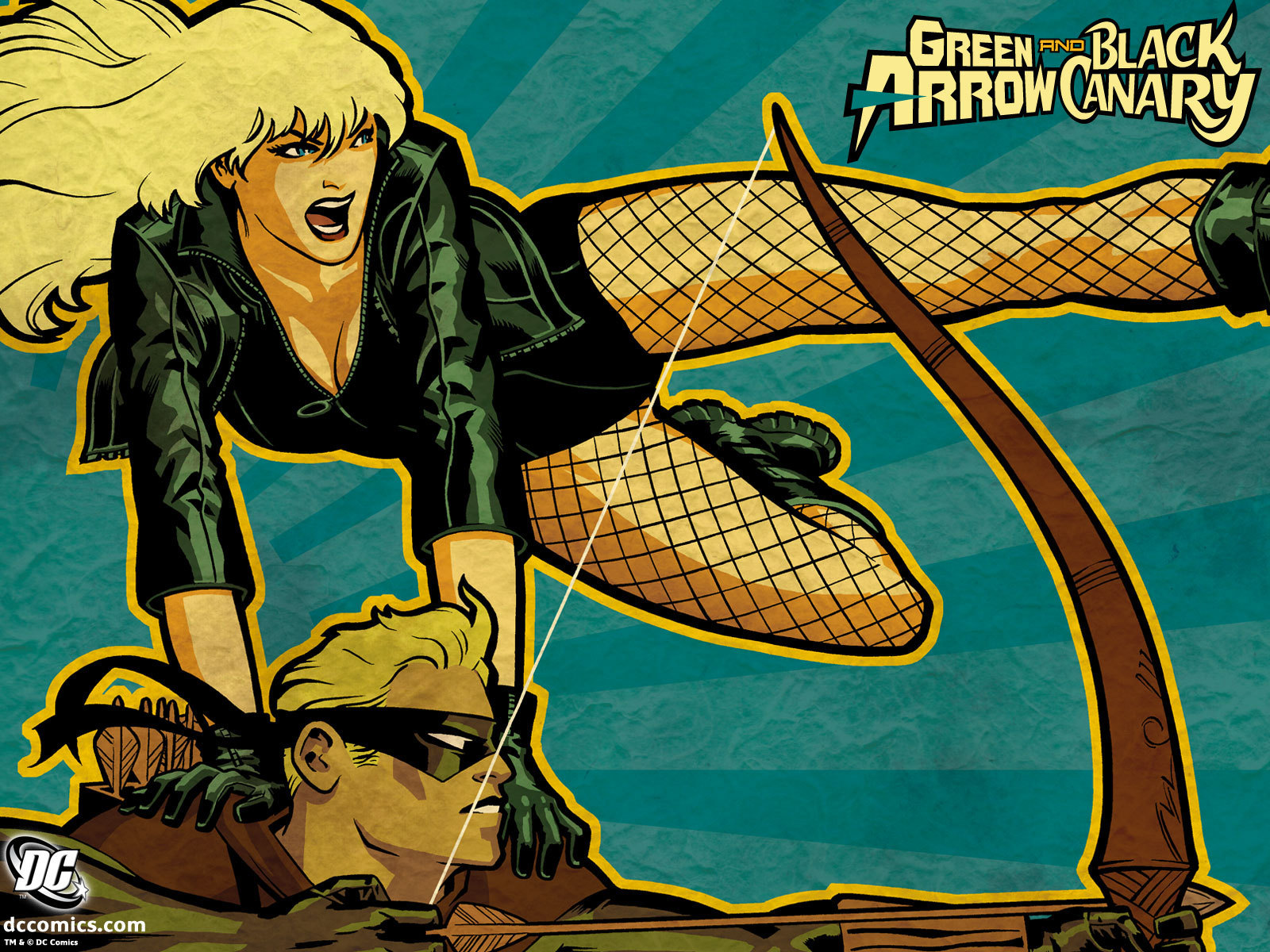 Green Arrow Black Canary - HD Wallpaper 