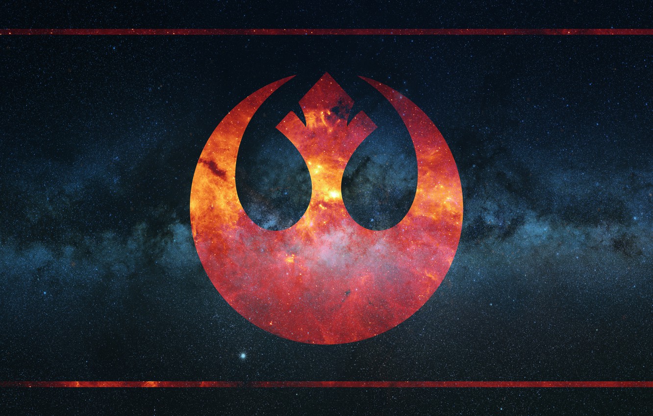 Photo Wallpaper Star Wars, Symbol, Star Wars, The Rebels, - Star Wars Rebel Background - HD Wallpaper 