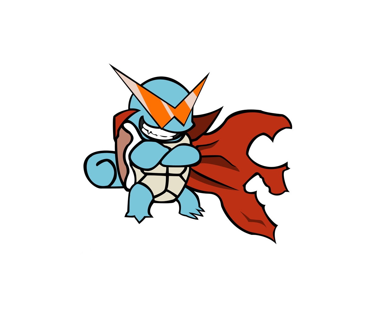Gurren Lagann Squirtle - HD Wallpaper 