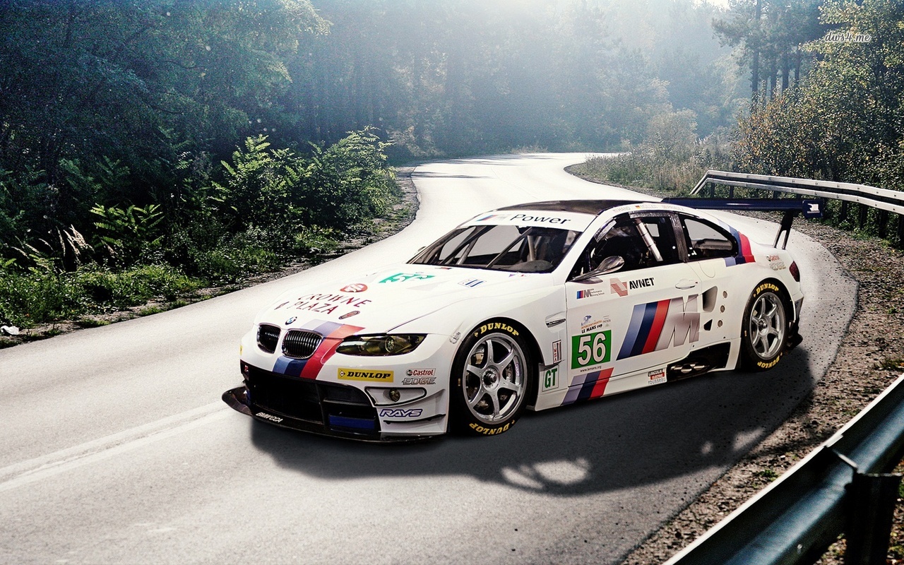 Bmw E92 Race Car - HD Wallpaper 