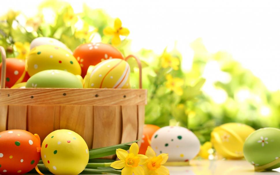 Eggs For Happy Easter Wallpaper,easter Eggs Hd Wallpaper,2880x1800 - Happy Easter - HD Wallpaper 
