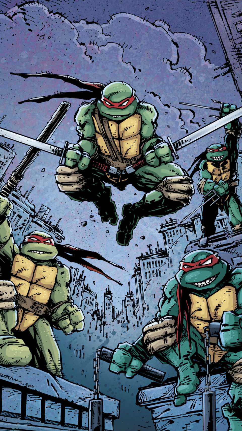 Ninja Turtles Wallpaper Iphone - HD Wallpaper 