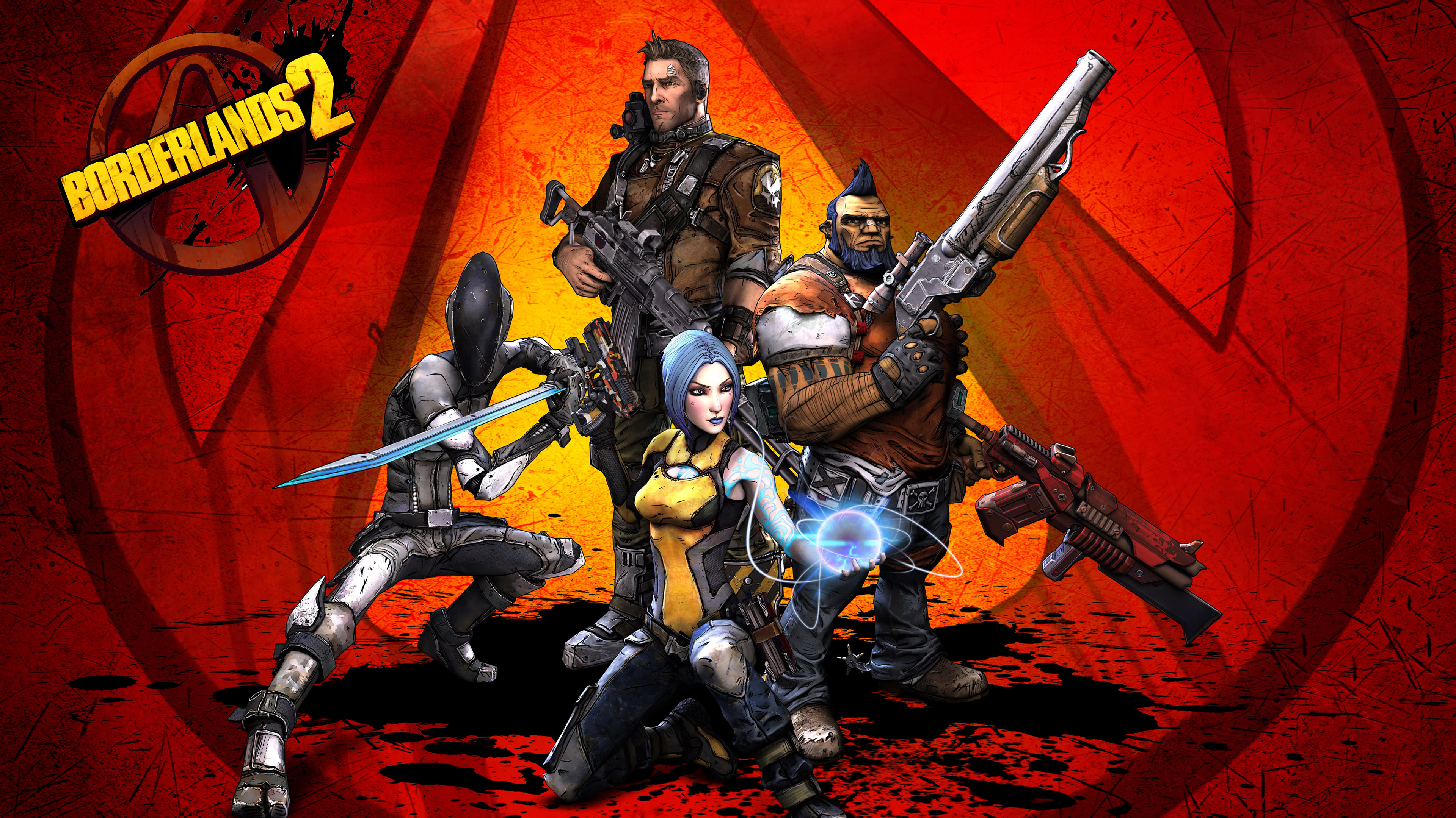 Borderlands 2 Heroes Uhd 4k Wallpaper - HD Wallpaper 