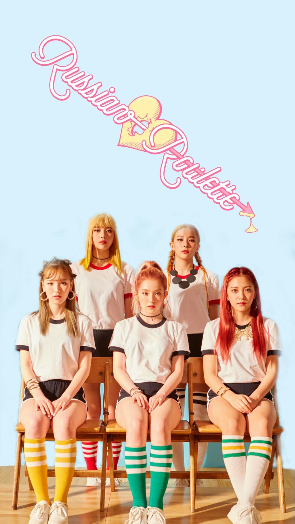 I Was Bored So I Made A Russian Roulette Wallpaper - Red Velvet Russian Roulette - HD Wallpaper 