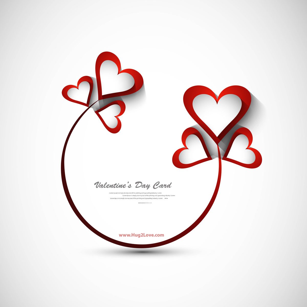 Free Valentine Day Wallpaper - Heart Stylish - HD Wallpaper 