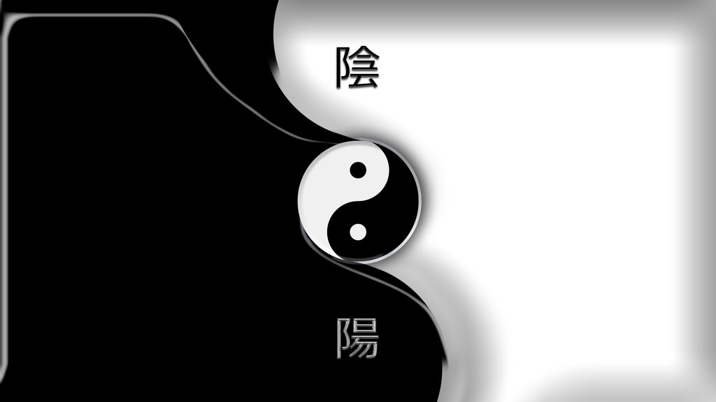 Yin Yang Chinese Wallpaper Hd - HD Wallpaper 