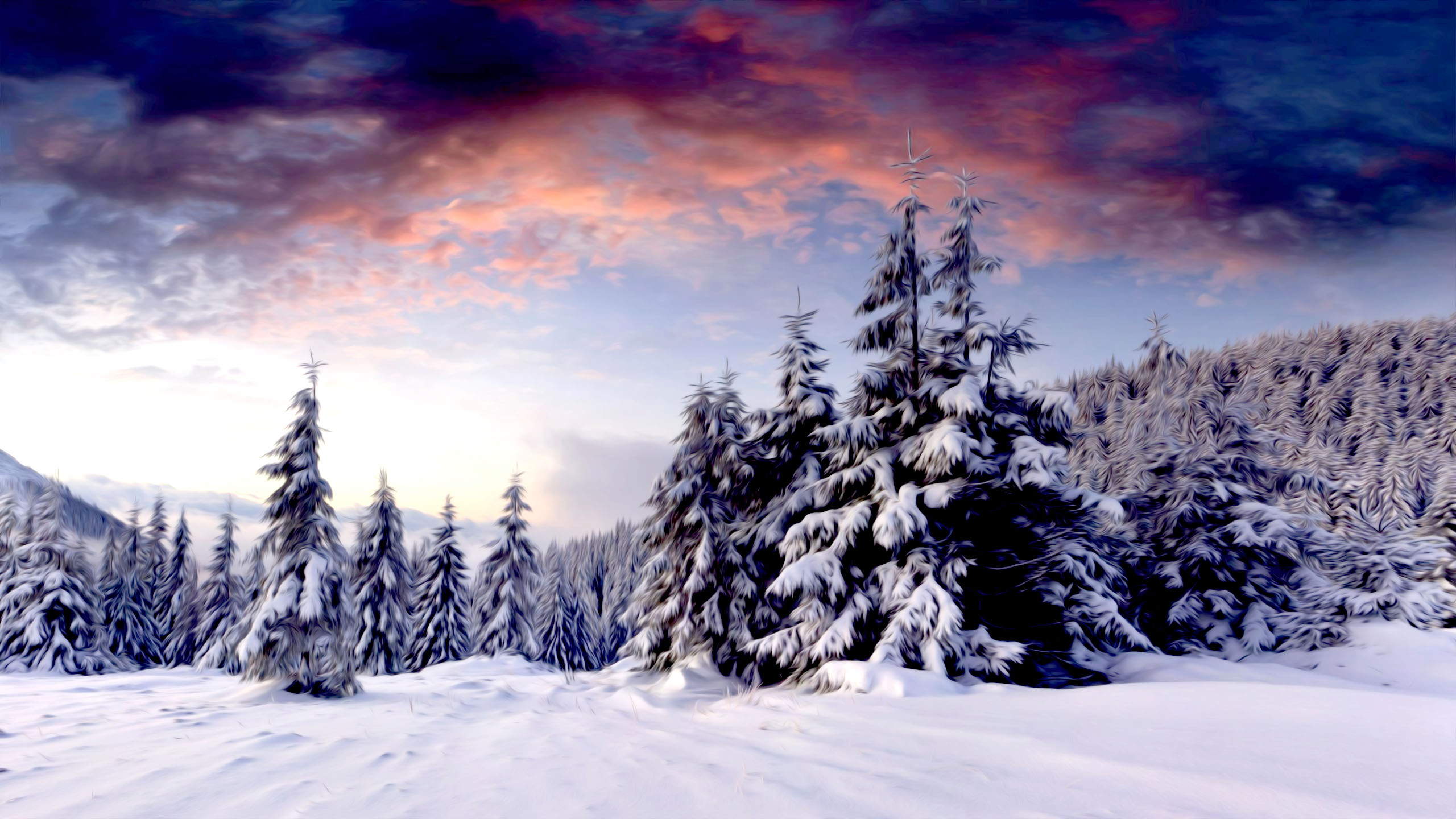 Winter Wallpaper 4k - HD Wallpaper 