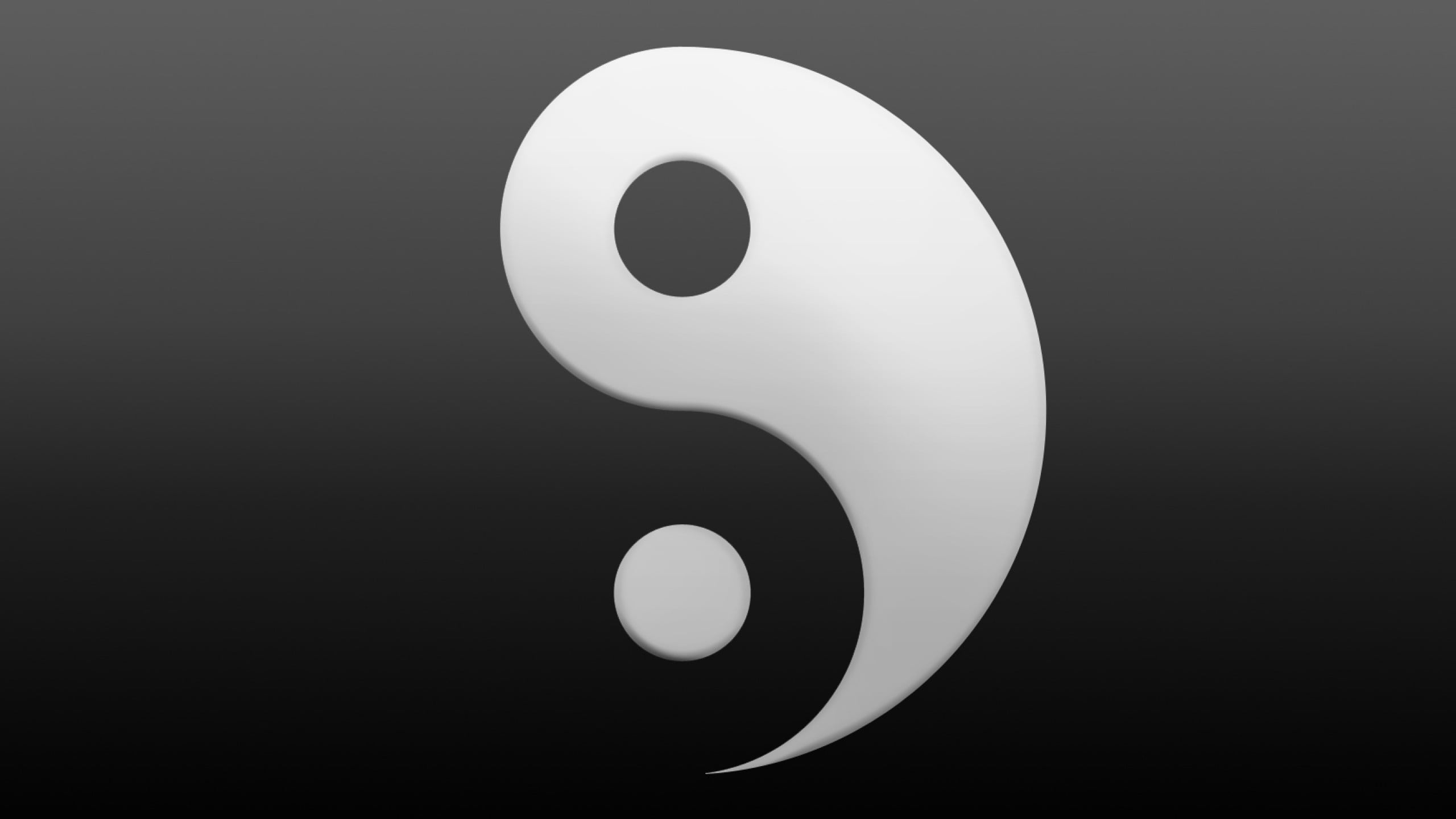 Yin Yang - HD Wallpaper 
