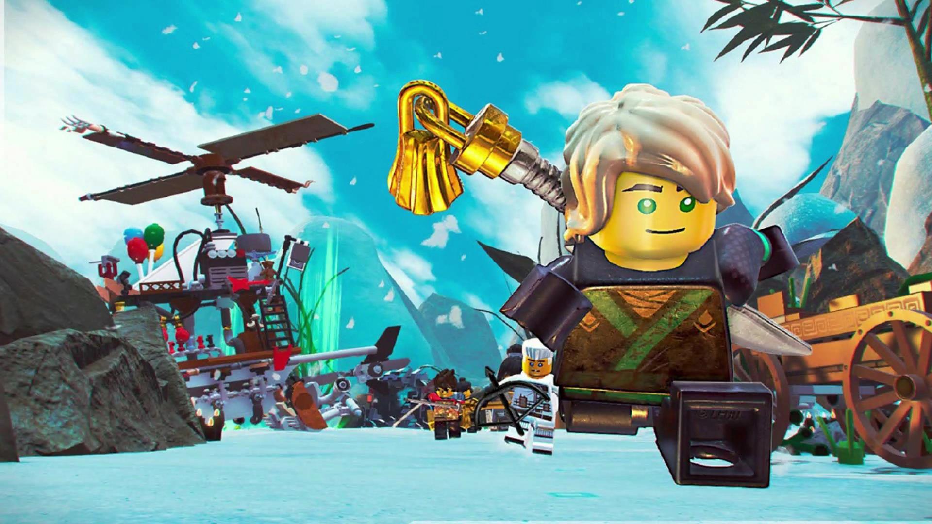 The Lego Ninjago Movie Game Hd Wallpaper - Lego Ninjago - HD Wallpaper 