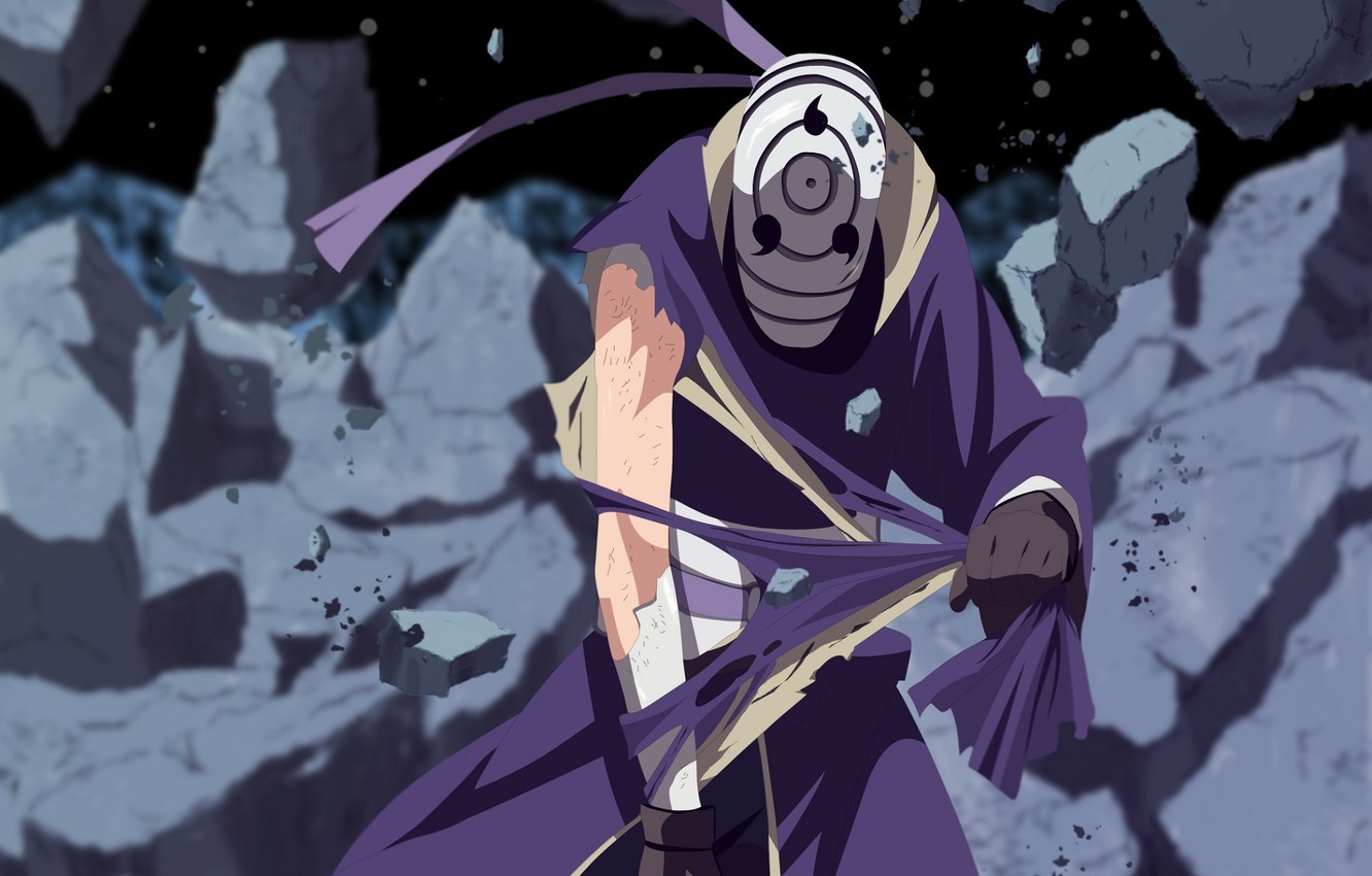 Photo Wallpaper Naruto, Tobi, 4th Shinobi War, Upholstered - Obito 4th Shinobi War - HD Wallpaper 