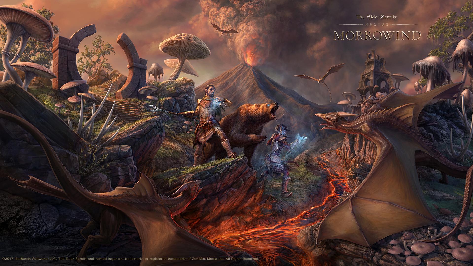 Elder Scrolls Morrowind Art - HD Wallpaper 